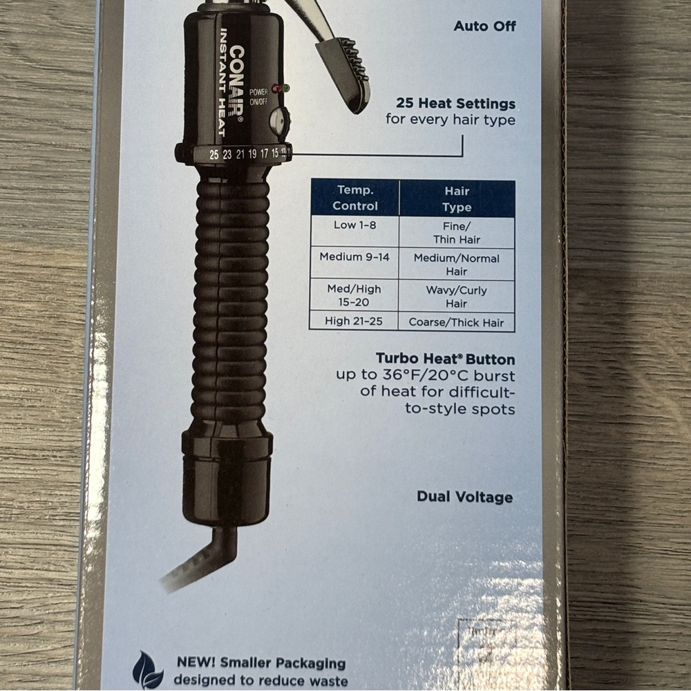 CONAIR‎ Instant Heat 3/4" Curling Iron NEW - Picture 7 of 10